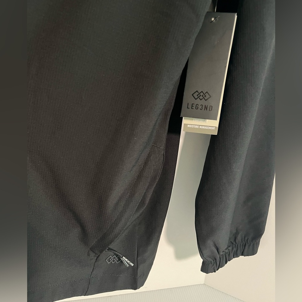 LEG3ND STRETCH FULL ZIP LONG SLEEVE WATER-RESISTANT UNLINED HOODED JACKET - Picture 12 of 16
